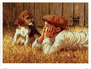 Beagle paintings